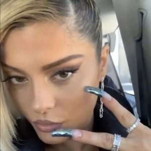 Melinda Maria BABY SAFETY PIN 5 Drop earrings